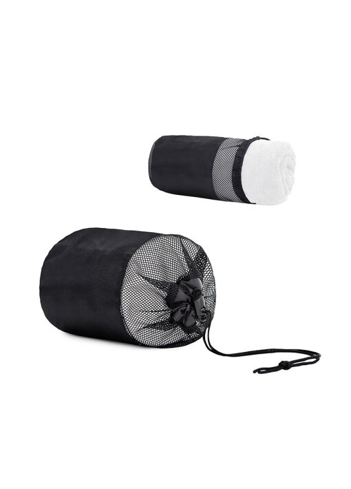 מגבת מיקרופייבר 340 גרם 70X130 בנרתיק נשיאה - תמונה 3