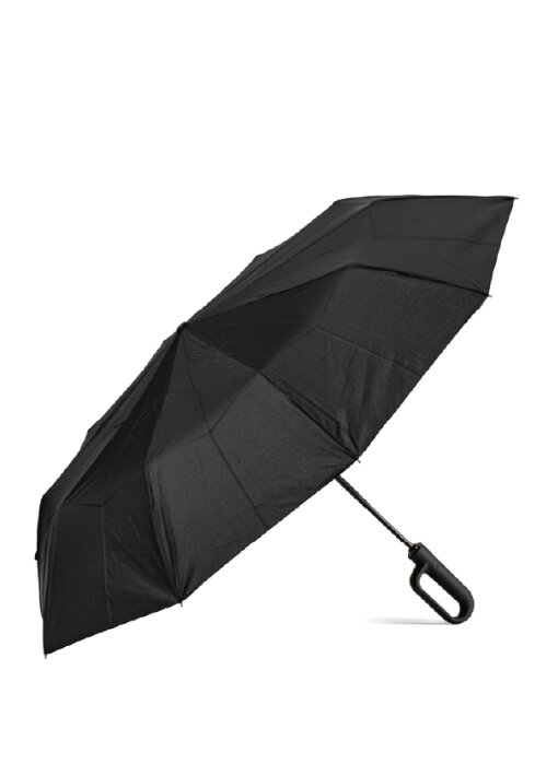 מטריה 23 אינץ מתקפלת/אוטומטית 10 פיאות ידית שאקל - תמונה 6