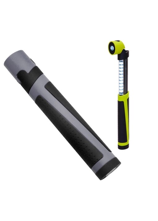 פנס 10 לדים מתקפל תאורת לד כפולה מתכוננת ומגנט עוצמתי 3 ואט - תמונה 4