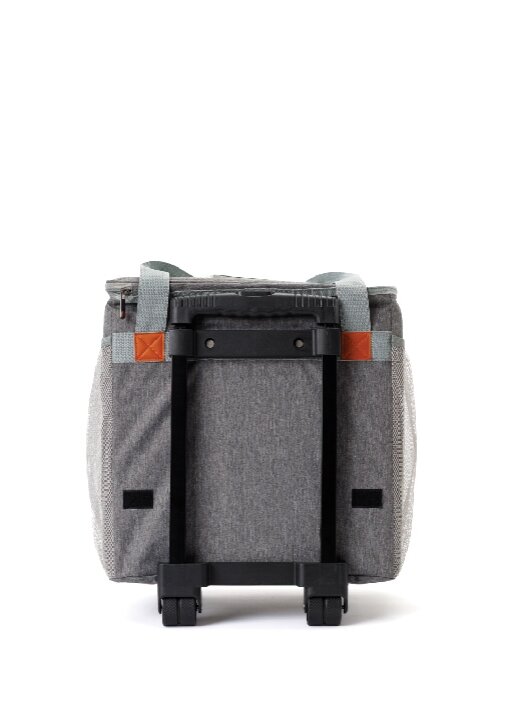 צידנית משפחתית גלגלים יוקרתית 50 ליטר מתקפלת POLO SWISS - תמונה 3