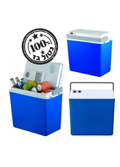 מקרר/צידנית משפחתית פלסטיק חשמלית דופן כפולה לרכב - תמונה 5