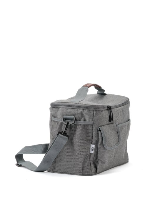 צידנית משפחתית CAMPSTAR 22 ליטר מלאנז׳ ממוחזר עם כיס לנייד - תמונה 4