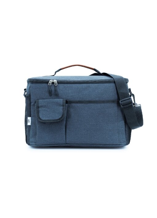 צידנית משפחתית CAMPSTAR 22 ליטר מלאנז׳ ממוחזר עם כיס לנייד - תמונה 15