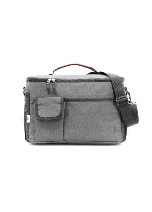 צידנית משפחתית CAMPSTAR 22 ליטר מלאנז׳ ממוחזר עם כיס לנייד - תמונה 16