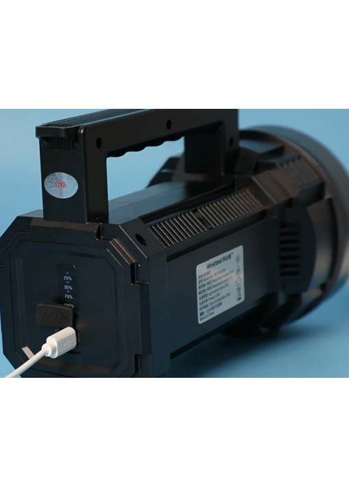 פנס חירום גדול נטען כולל רצועת כתף - תמונה 2