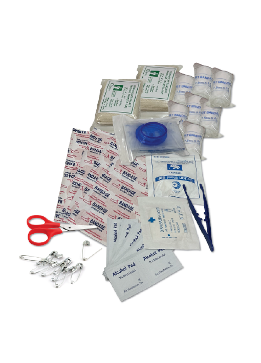 ערכת עזרה ראשונה מיקצועית בתיק נשיאה  64 פריטים - תמונה 5