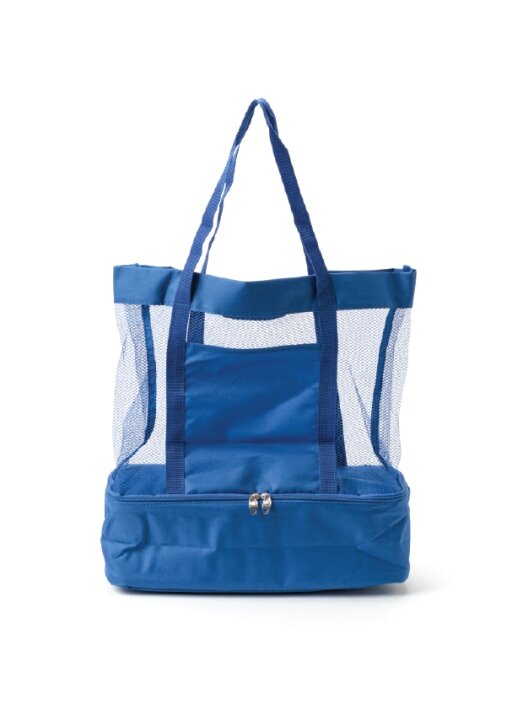 תיק חוף משולב עם צידנית אישית - תמונה 2