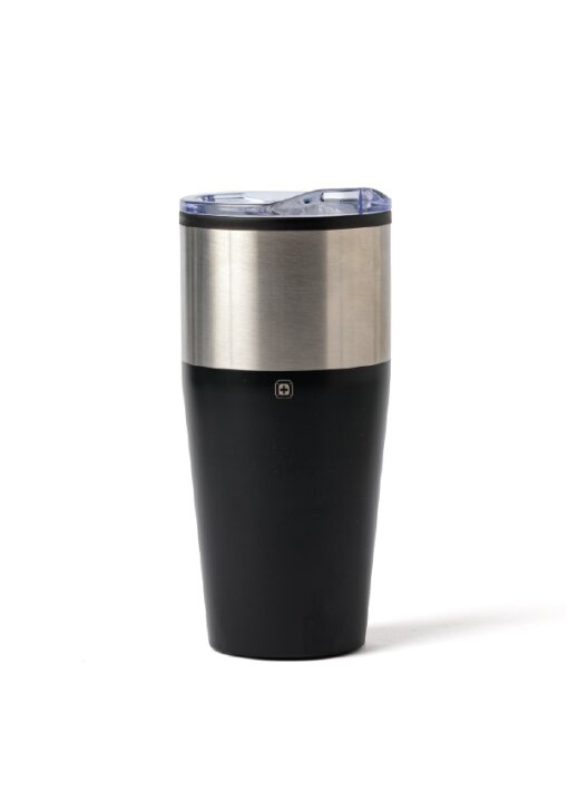כוס תרמית נירוסטה מוברשת POLO SWISS דופן כפולה 0.5 ליטר - תמונה 2