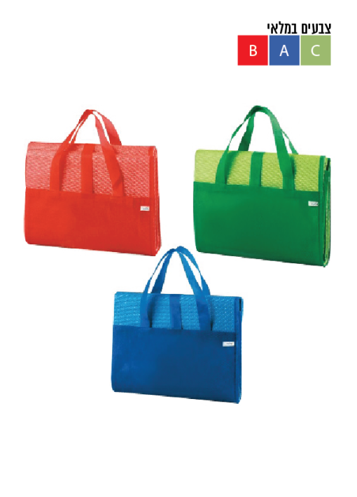 מחצלות פיקניק יחיד +כרית מתנפחת מידות 180x90 ס"מ - תמונה 3