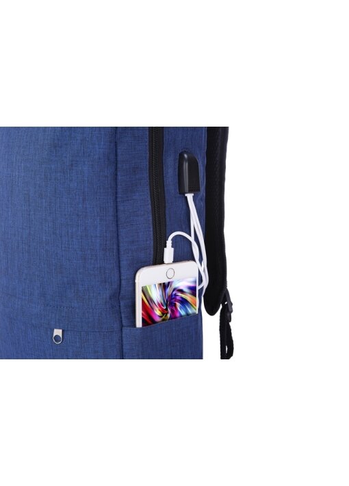 תיק גב למחשב אורתופדי פולו CLASS כולל שקע USB - תמונה 6