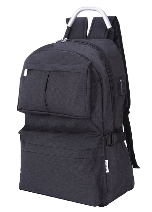 תיק גב למחשב אורתופדי פולו CUSTOM- כולל שקע USB - תמונה 2