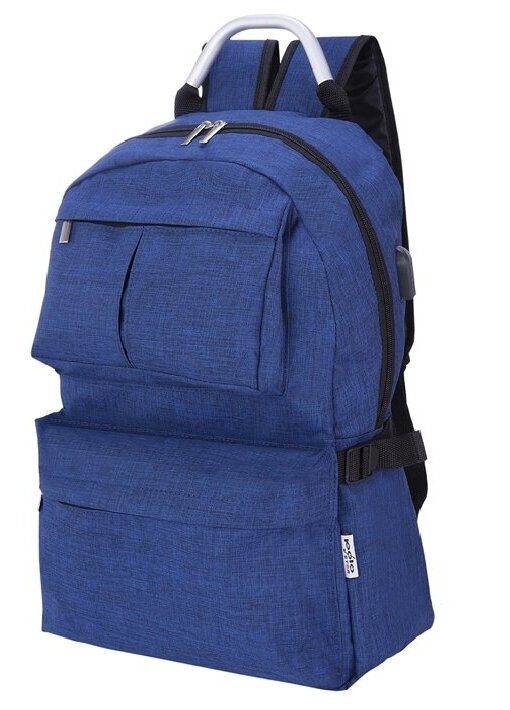 תיק גב למחשב אורתופדי פולו CUSTOM- כולל שקע USB - תמונה 4