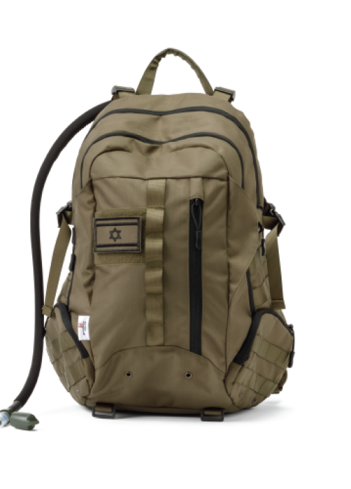 תיק טקטי 27 ליטר כולל שקית שלוקר 3 ליטר