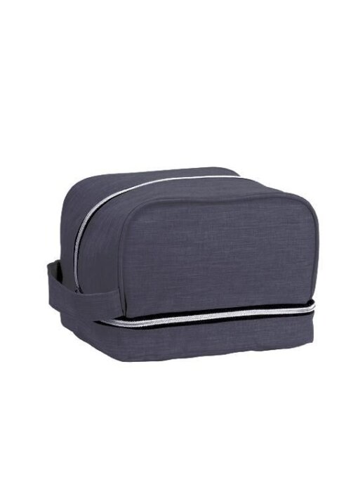 תיק רחצה גדול 2 תאים מידות: 16x17x24 ס"מ - תמונה 3