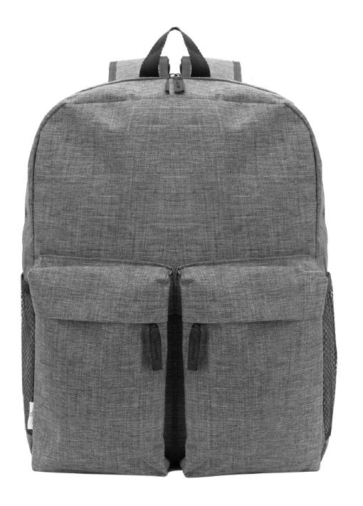 תיק גב למחשב אורטופדי פולו דואט עם שני כיסי רוכסן חזית - תמונה 5