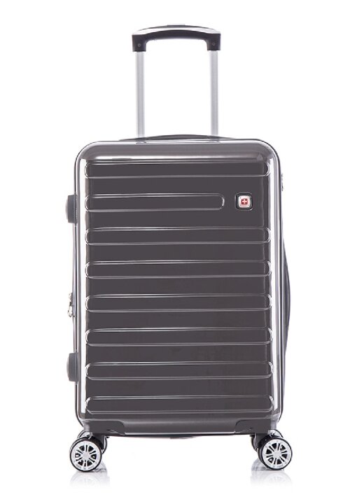 מזוודה עלייה למטוס מתרחבת POLOSWISS PRO פוליקרבונט 20 אינץ׳ למינציה - תמונה 10