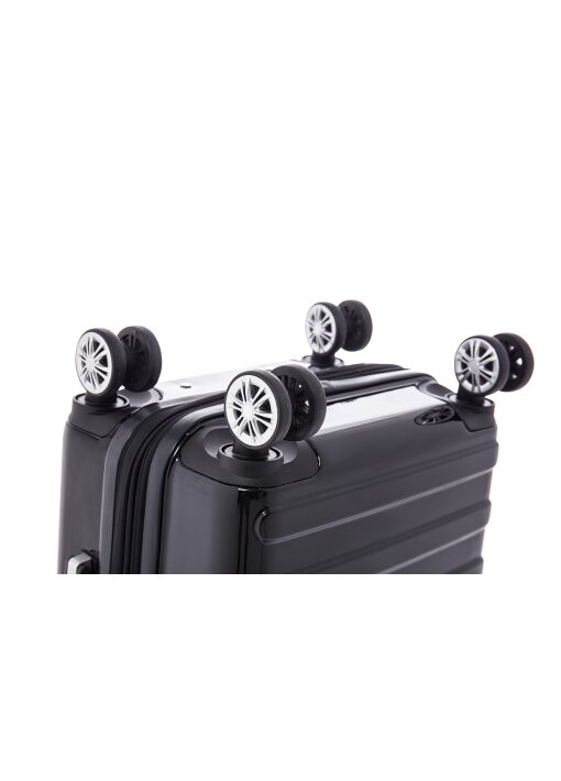 מזוודה עלייה למטוס מתרחבת POLOSWISS PRO פוליקרבונט 20 אינץ׳ למינציה - תמונה 13