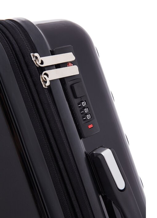 מזוודה עלייה למטוס מתרחבת POLOSWISS PRO פוליקרבונט 20 אינץ׳ למינציה - תמונה 14