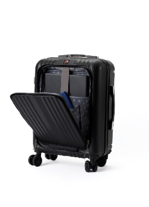 מזוודת טרולי פולו סוויס 20 אינץ׳ עם תא קידמי לנייד,גלגלים מתפרקים - תמונה 9