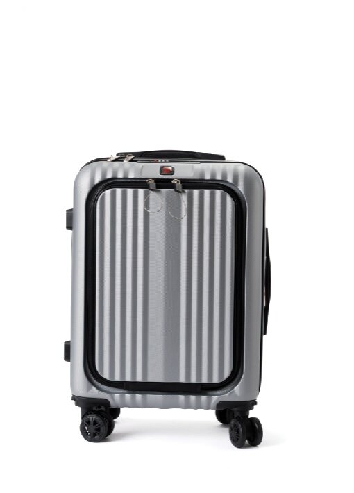 מזוודת טרולי פולו סוויס 20 אינץ׳ עם תא קידמי לנייד,גלגלים מתפרקים - תמונה 11