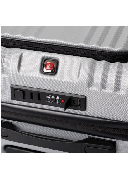 מזוודת טרולי פולו סוויס 20 אינץ׳ עם תא קידמי לנייד,גלגלים מתפרקים - תמונה 15