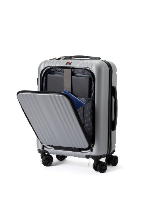 מזוודת טרולי פולו סוויס 20 אינץ׳ עם תא קידמי לנייד,גלגלים מתפרקים - תמונה 16