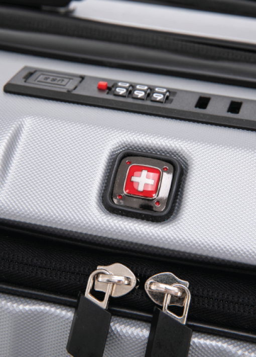 מזוודת טרולי פולו סוויס 20 אינץ׳ עם תא קידמי לנייד,גלגלים מתפרקים - תמונה 23