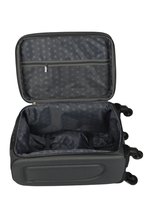 מזוודת טרולי פולו סוויס 20 אינץ׳ בד EVA מתרחבת - תמונה 10