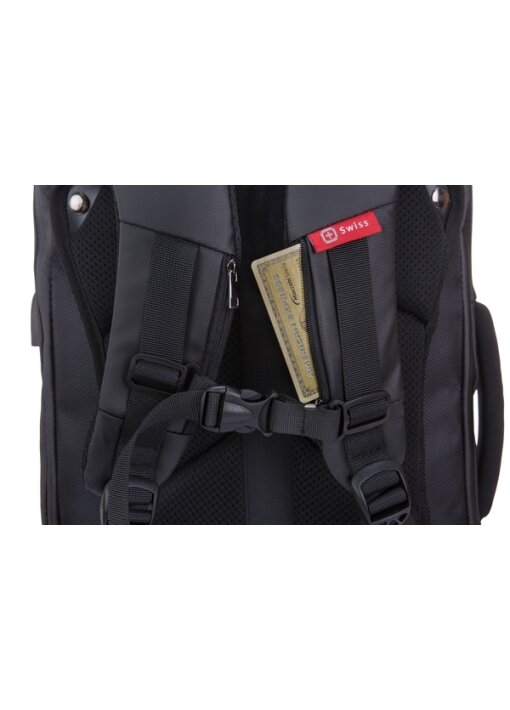 תיק גב POLOSWISS TRIO ועידה ותיק לנשיאה נגד גנבות - תמונה 9