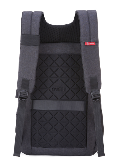 תיק גב אורתופדי POLOSWISS TOKYO סיליקון וכיסי צד - תמונה 3