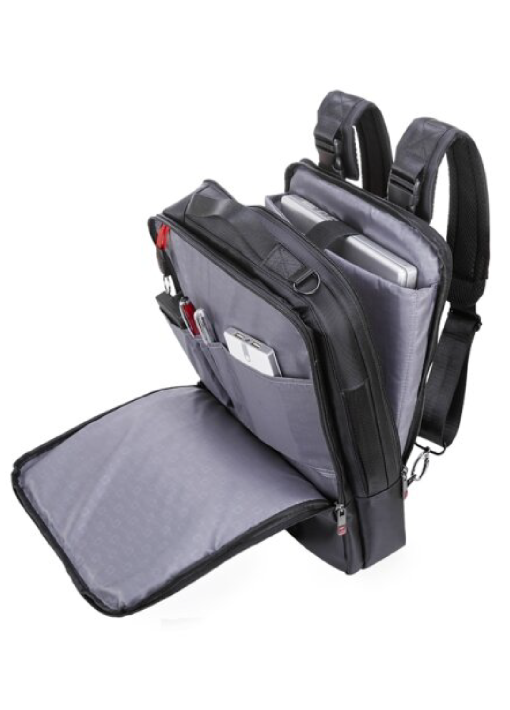 תיק גב POLOSWISS TRIPLE ועידה ונשיאה 3 ב-1 - תמונה 4