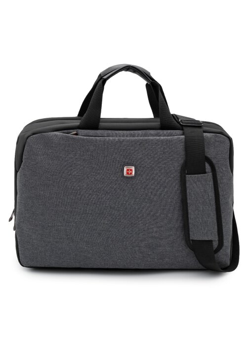 תיק מחשב POLOSWISS TARGET עם רצועת כתף מתכוונת מבנה EVA ובד PU - תמונה 3