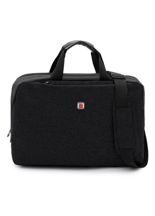 תיק מחשב POLOSWISS TARGET עם רצועת כתף מתכוונת מבנה EVA ובד PU - תמונה 4