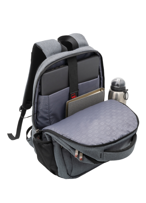 תיק גב למחשב POLOSWISS PASS מרופד אורטופדי מלא - תמונה 5