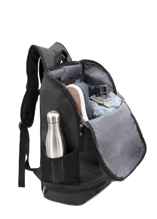 תיק גב POLOSWISS עמיד למים L 40+תא למחשב  מתאים לעליה למטוס - תמונה 3