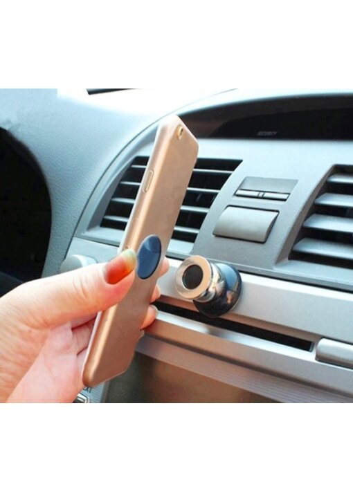 מעמד מגנטי POLO CAR HOL מתכתי מתכוונן למכשירים ניידים לרכב - תמונה 4