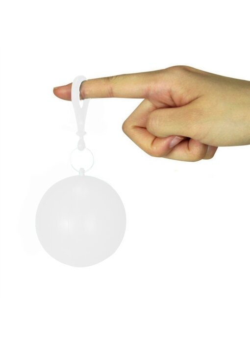 מעיל גשם באריזת כדור בצירוף מחזיק מפתחות - תמונה 3