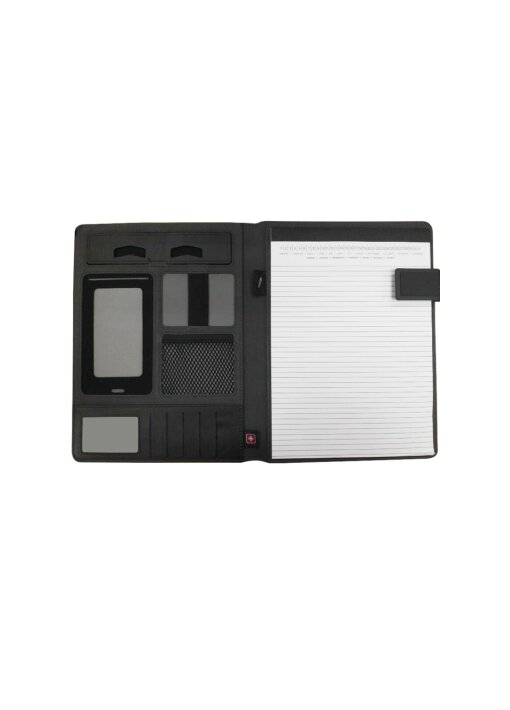 מכתביה A4 POLOSWISS כולל מעמד לנייד וכיסי איחסון - תמונה 4