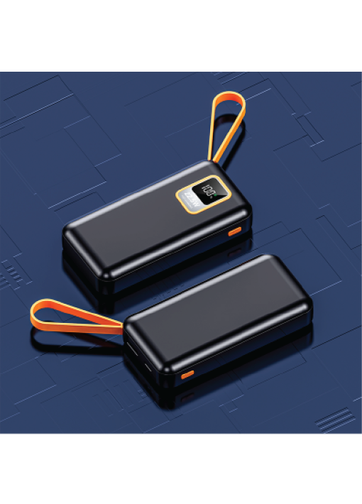 פאוור בנק צג דיגיטלי 22.5W טעינה מהירה ,10,000MAH - תמונה 4