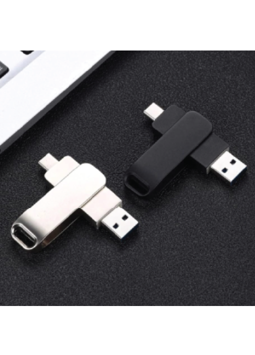 דיסק און קי 64G (זיכרון נייד) USB TYPE-C קופסת מתכת - תמונה 3