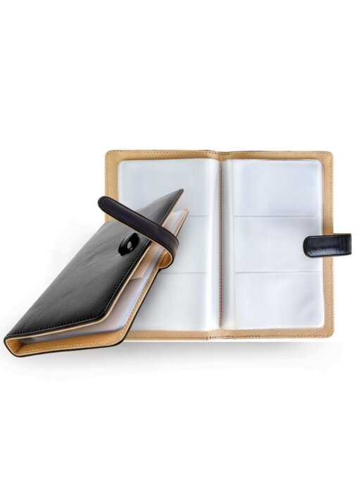 נרתיק/ ארנק POLO MILAN 4 לכרטיסי ביקור מעור תעשייתי מידות:220X20