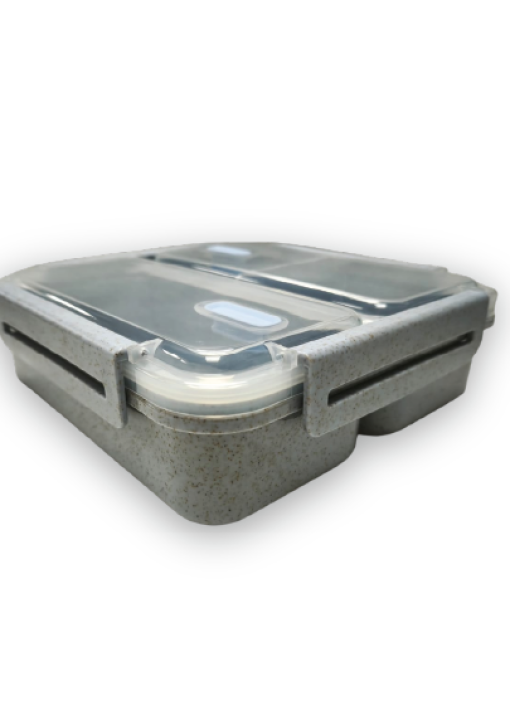 קופסת אוכל מחולקת סגירת FLAT LOCK - תמונה 3