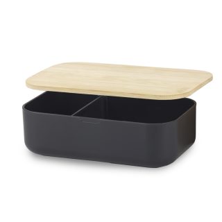 קופסת אוכל מהודרת עם מכסה במבוק – Chochio - תמונה 6