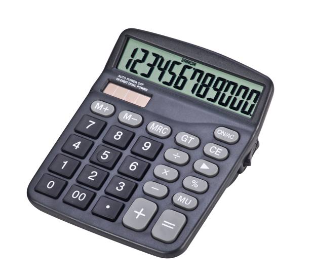 מחשבון שולחני, סולרי/סוללות – גאוס - תמונה 2