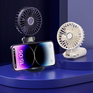 מאוורר חזק ושקט , צג דיגיטלי , סוללה נטענת  – לוטוס - תמונה 10