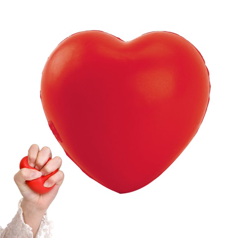 כדור PU לחיץ לב – הארטי - תמונה 2