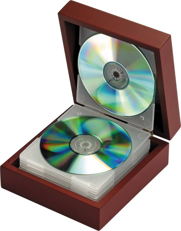 מעמד דיסקים  שולחני מעץ – טופ - תמונה 2