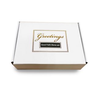 מארז של מגש עץ ואבני ברכה – דג המשאלות - תמונה 10