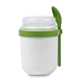 כוס יוגורט עם כף: Wake Yo