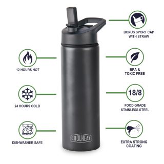 בקבוק תרמי שומר קור חום – אלסקה 600 - תמונה 3